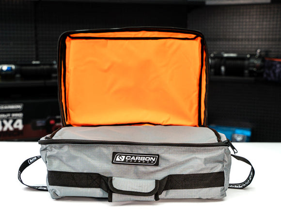 Carbon Offroad Recovery Gear Bag with Winch Damper Function