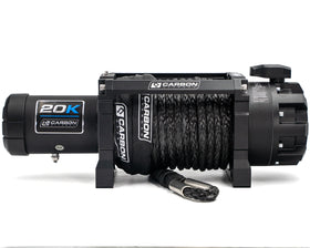 Carbon Scout Pro - 20000lb Extreme Duty Truck Winch - 0