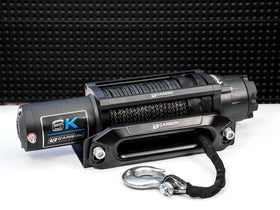 Carbon Offroad Long Drum 6000lb ATV/Small 4X4 Winch - 0