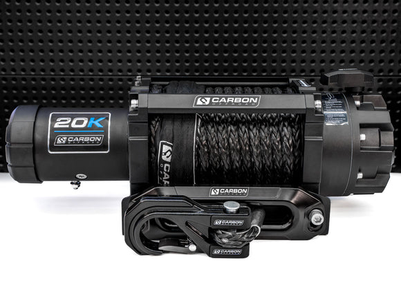 Carbon Scout Pro - 20000lb Extreme Duty Truck Winch