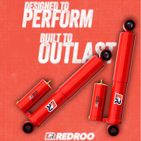 Redroo Heavy Vehicle Shock absorber for Mack Trident Parabolic Set Back Front Axle(Stud Base/Eye Top) - 0