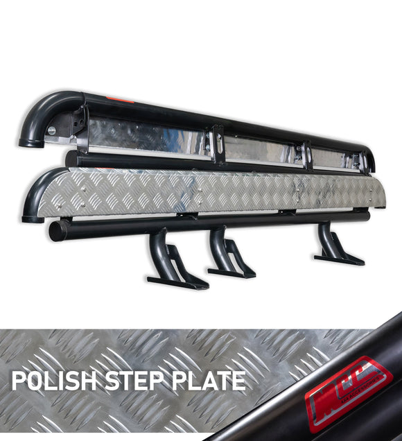 Mcc Ranger Raptor MCC 4x4 Side Steps for Ford Ranger Raptor 2018-Present | Boss Redroo ...