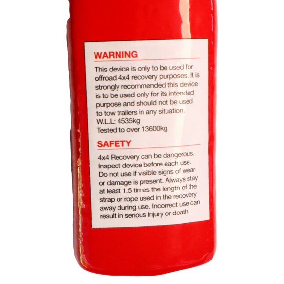 Carbon Shinbusta Forged Recovery Hook 8000kg