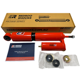 Redroo Heavy Vehicle Shock absorber for Mack Trident Parabolic Set Back Front Axle(Stud Base/Eye Top)