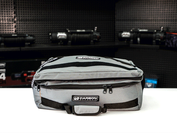 Carbon Offroad Recovery Gear Bag with Winch Damper Function